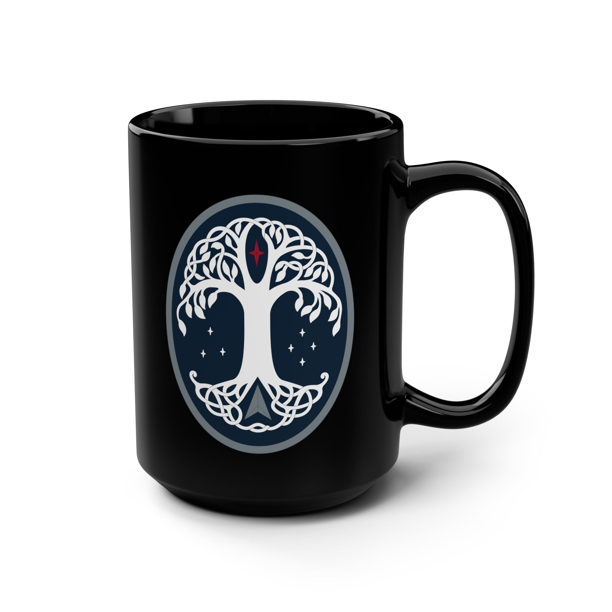 Yggdrasil, Tree of Life - Black 15oz Mug