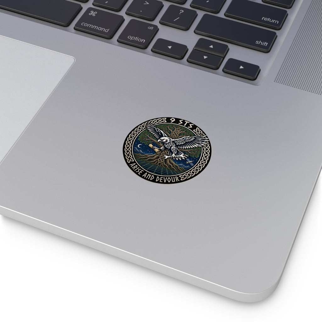 Hraesvelgr, Norse Eagle - Arise and Devour Sticker (2)