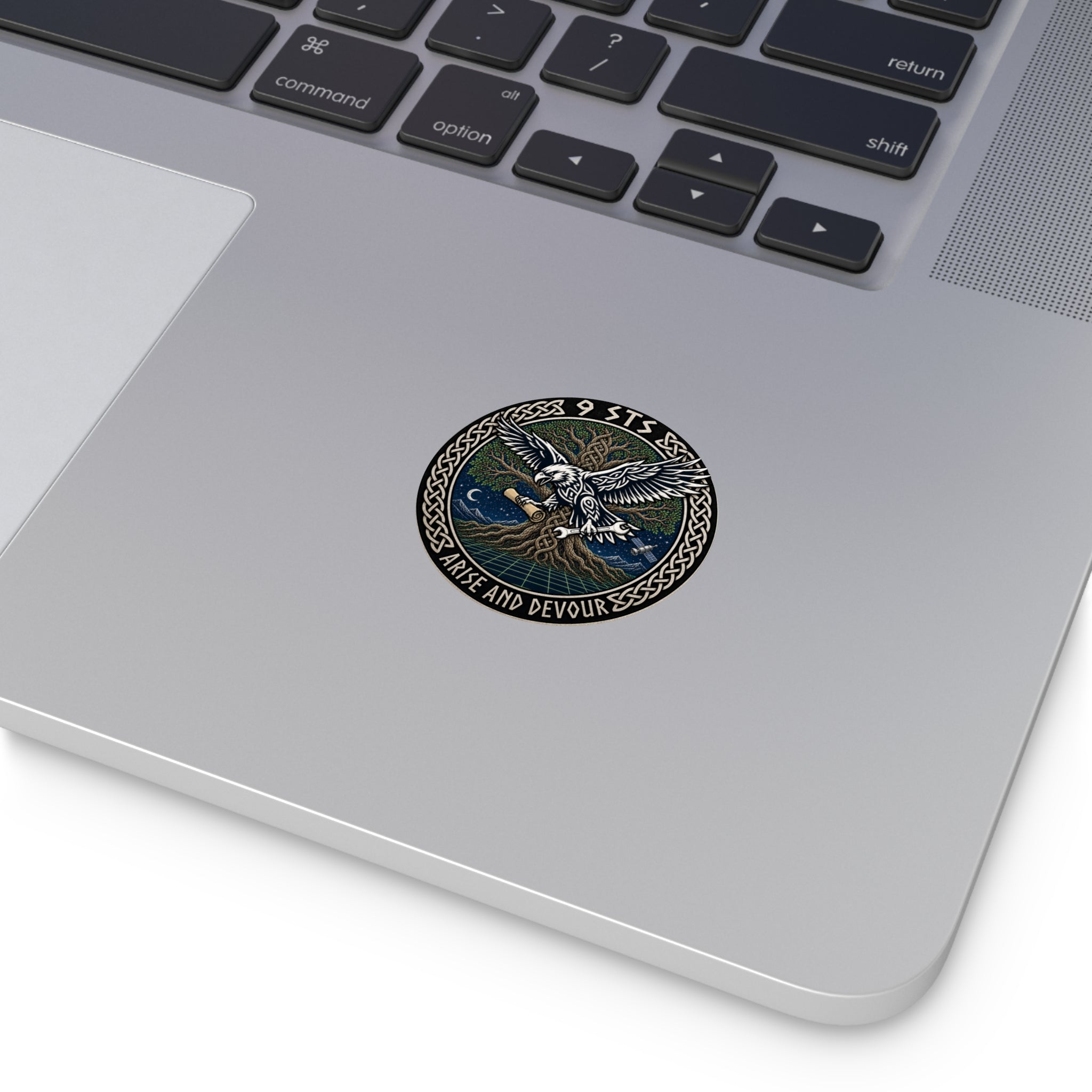Hraesvelgr, Norse Eagle - Arise and Devour Sticker (2)