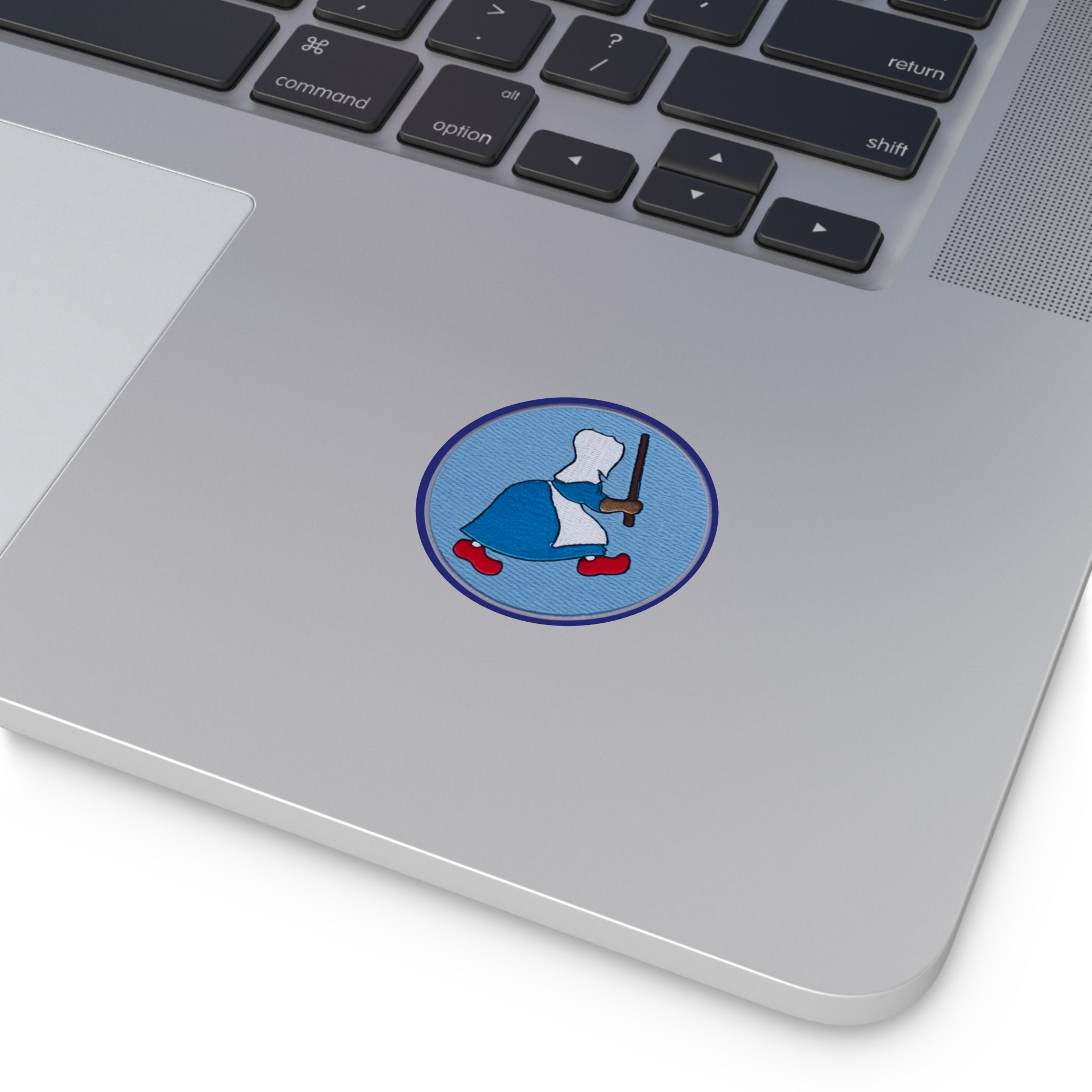 Dutch Girl, Heritage Piece -Round Vinyl Sticker