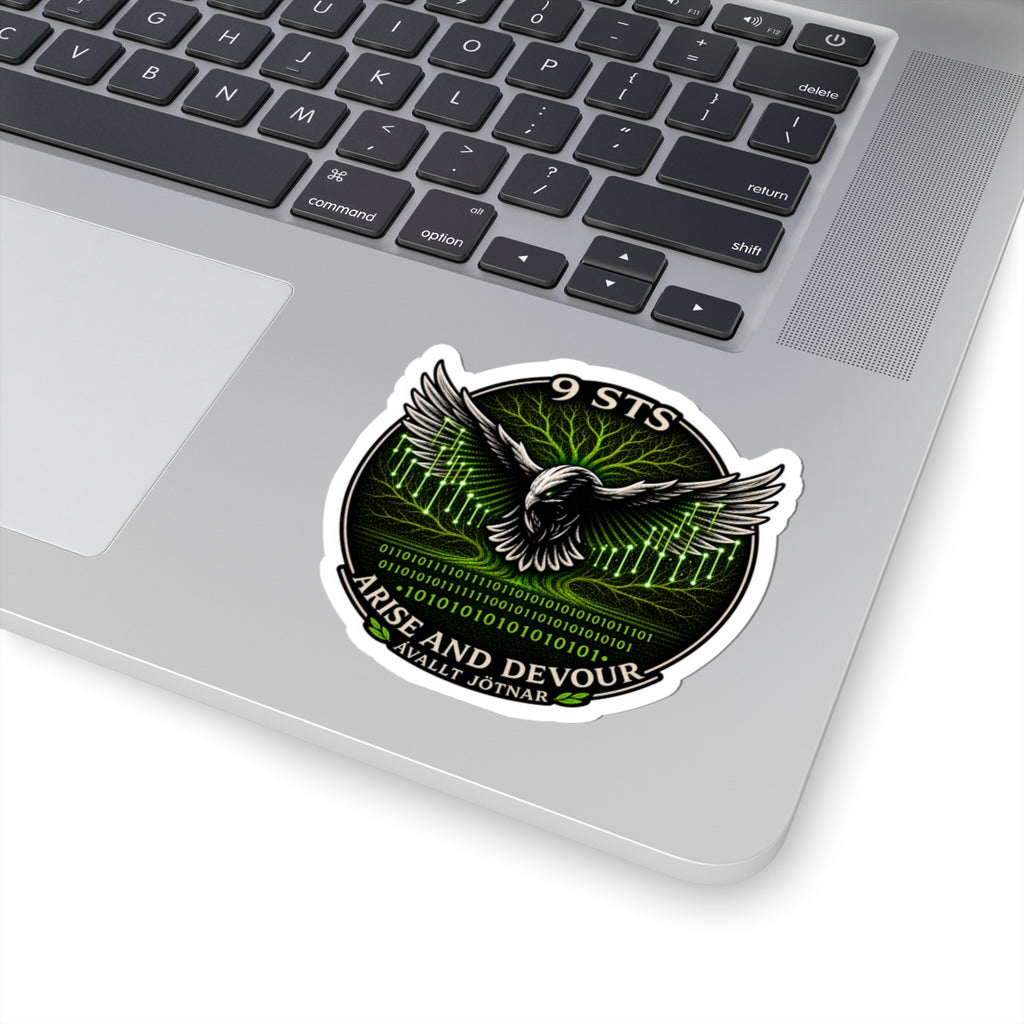 Hraesvelgr, Norse Eagle - Arise and Devour Sticker (1)