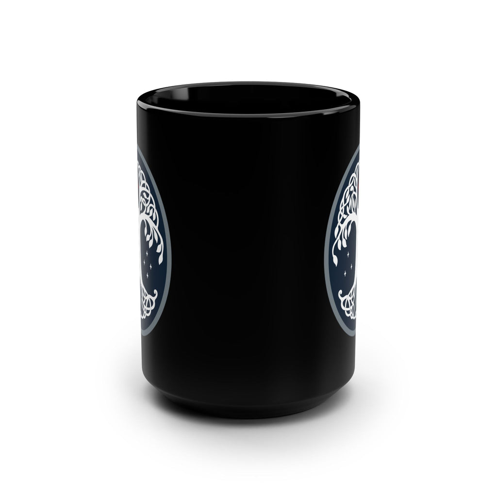 Yggdrasil, Tree of Life - Black 15oz Mug