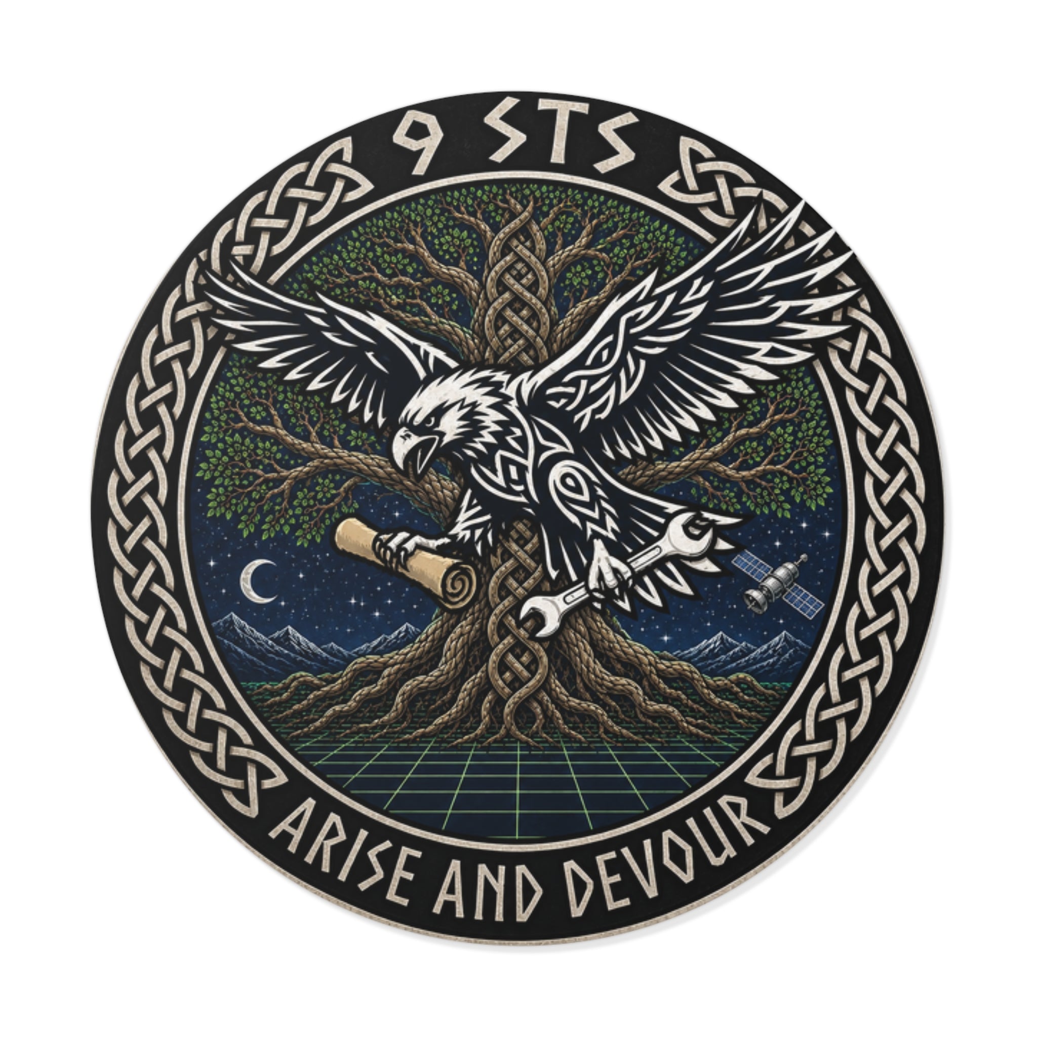 Hraesvelgr, Norse Eagle - Arise and Devour Sticker (2)