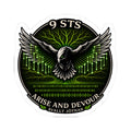 Hraesvelgr, Norse Eagle - Arise and Devour Sticker (1)