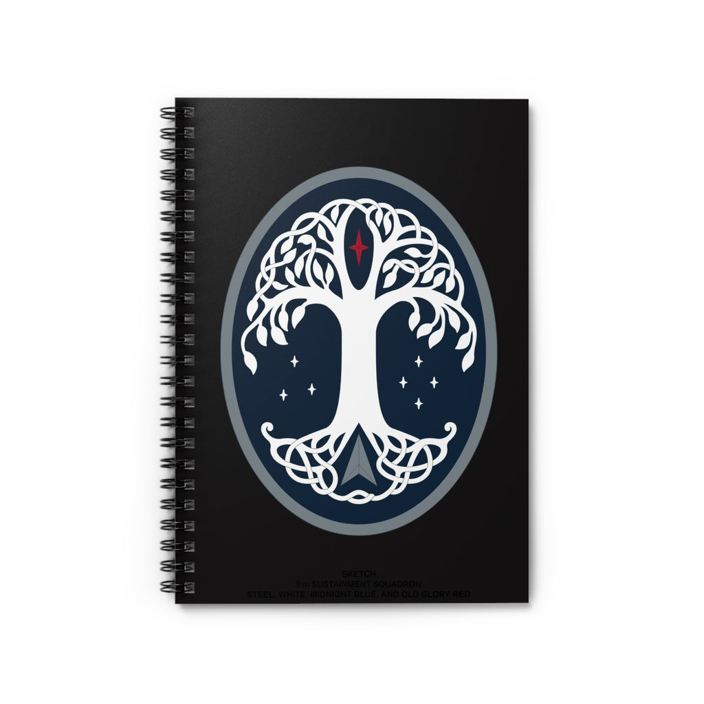 Yggdrasil, Tree of Life - Spiral Notebook