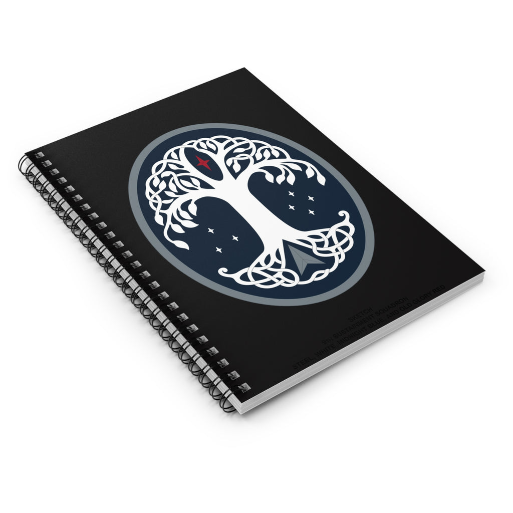 Yggdrasil, Tree of Life - Spiral Notebook
