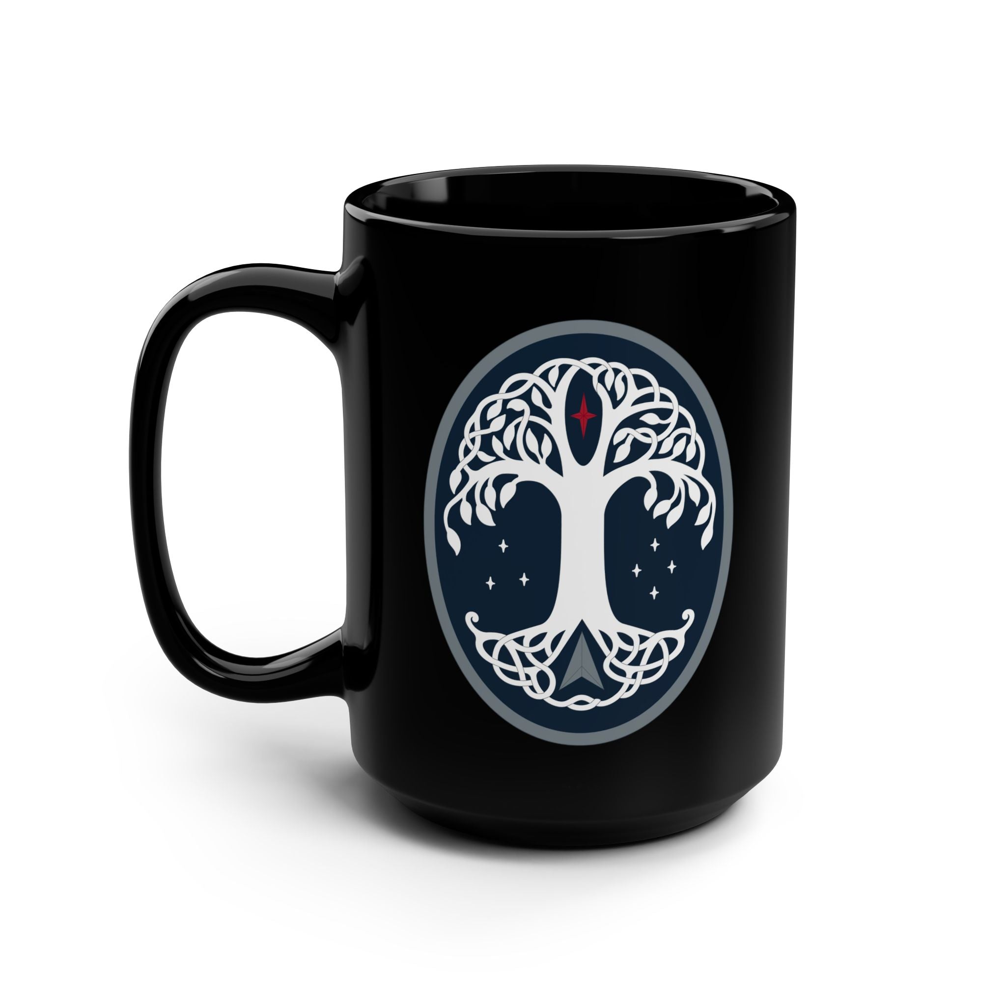 Yggdrasil, Tree of Life - Black 15oz Mug