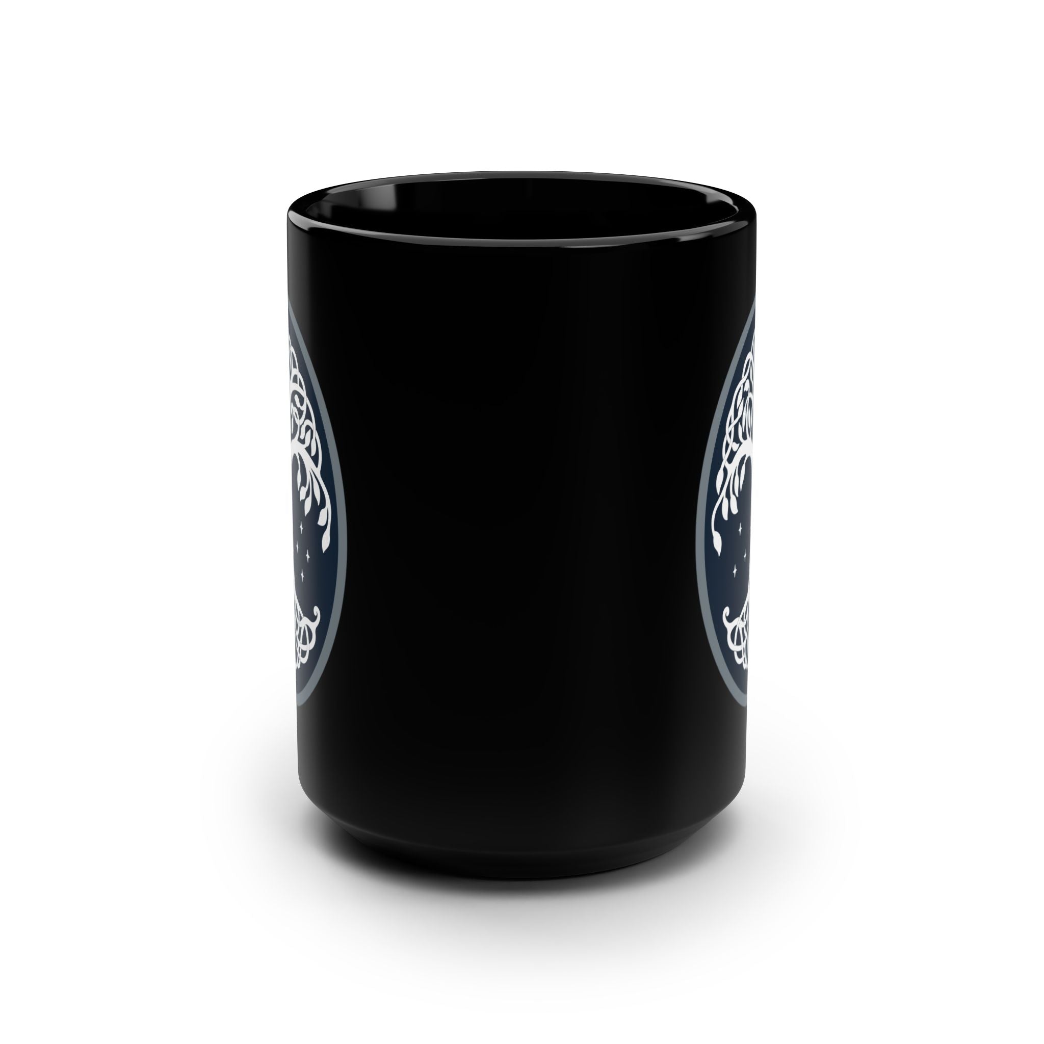 Yggdrasil, Tree of Life - Black 15oz Mug