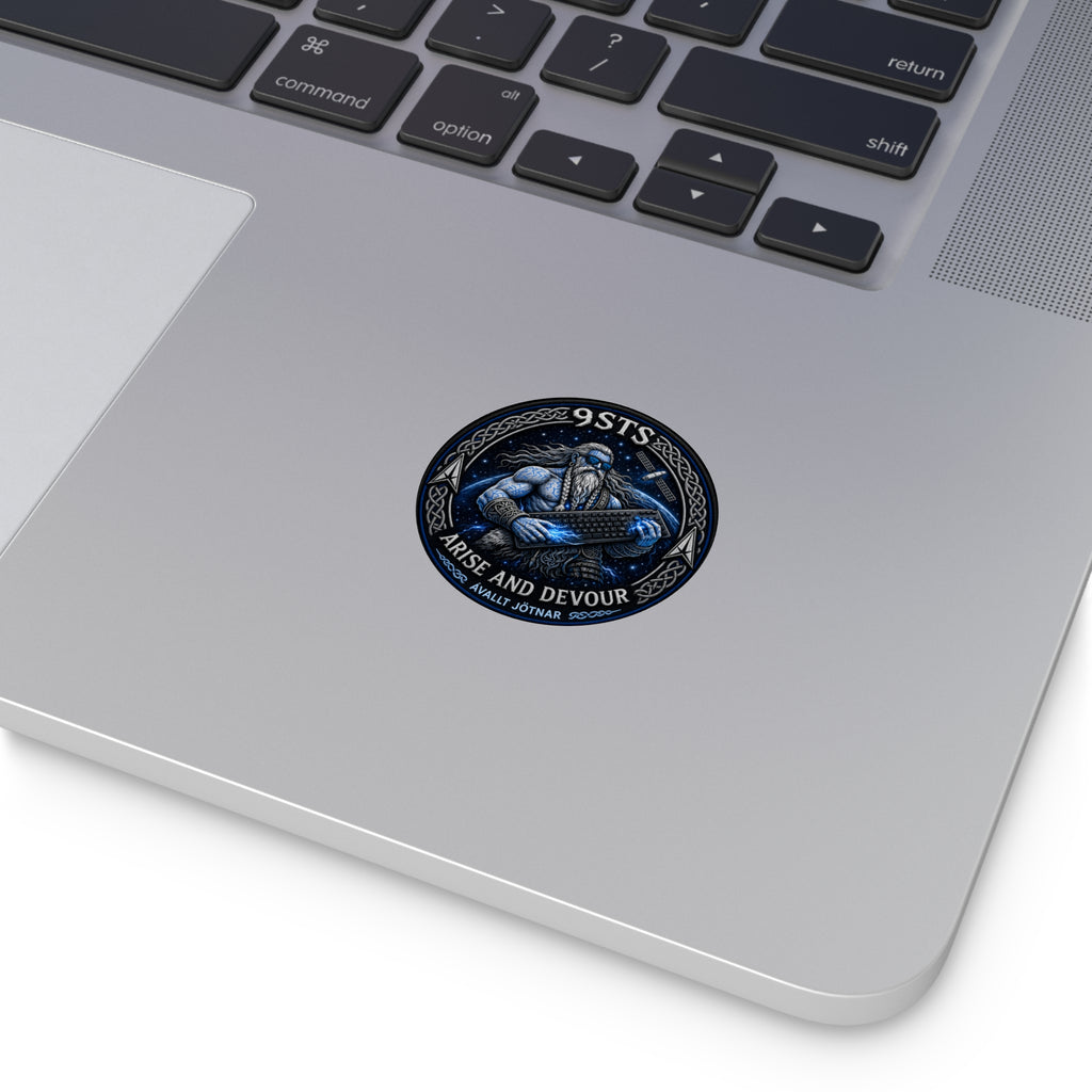 Frost Giant - Round Vinyl Sticker